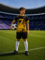 Koszulka sportowa 3D UNISEX T-Shirt piłkarski Pasiak CRISTIANO RONALDO CR7