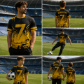 Koszulka sportowa 3D UNISEX T-Shirt piłkarski Pasiak CRISTIANO RONALDO CR7