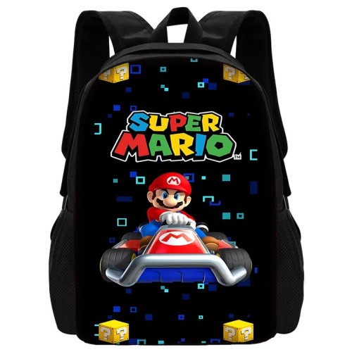 Plecak dla Dzieci Szkolny Super Mario Tornister Młodzieżowy Gamingowy