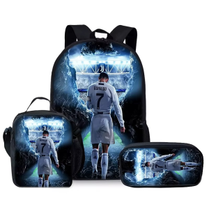 Zestaw Plecak Piórnik Torebka CR7 Cristiano Ronaldo 