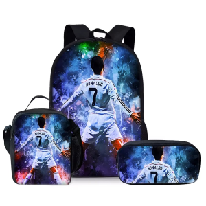 Zestaw Plecak Piórnik Torebka CR7 Cristiano Ronaldo