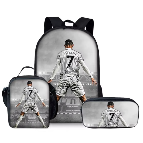 Zestaw Plecak Piórnik Torebka CR7 Cristiano Ronaldo
