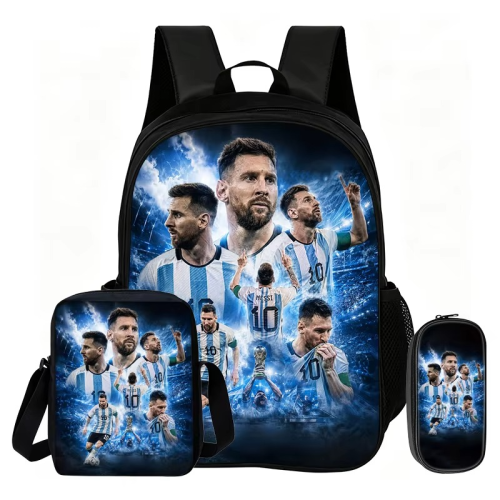 Zestaw Plecak Piórnik Torebka Lionel Messi