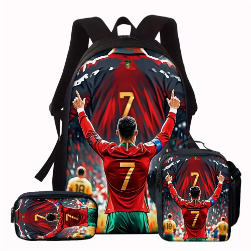 Zestaw Plecak Piórnik Torebka CR7 Cristiano Ronaldo
