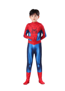 Strój Spider-Man Kostium Superbohatera z Maską dla Dzieci 100-160