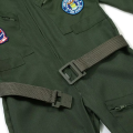 Strój Kostium Pilota Lotniczego TOP GUN Naszywki i Pasek