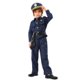 Strój Kostium Policjant Akcesoria Czapka Pasek