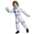 Strój Astronauty dla Dziecka Kostium Kosmonauty Kombinezon z Kapturem i Rękawiczkami