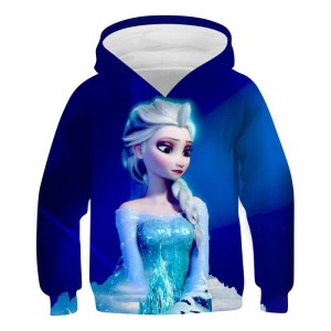 BLUZA 3D dla dzieci KRAINA LODU rozmiar 100-160