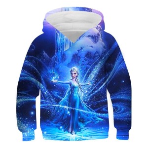 BLUZA 3D dla dzieci KRAINA LODU rozmiar 100-160