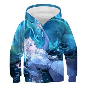 BLUZA 3D dla dzieci KRAINA LODU rozmiar 100-160