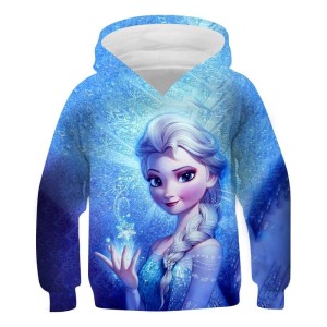 BLUZA 3D dla dzieci KRAINA LODU rozmiar 100-160