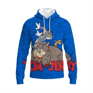 BLUZA 3D dla dzieci TOM AND JERRY rozmiar 100-160