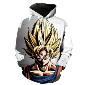 BLUZA 3D dla dzieci DRAGON BALL rozmiar 100-160