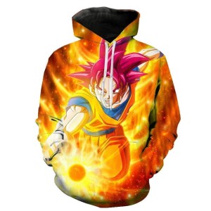 BLUZA 3D dla dzieci DRAGON BALL rozmiar 100-160