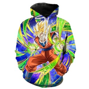 BLUZA 3D dla dzieci DRAGON BALL rozmiar 100-160