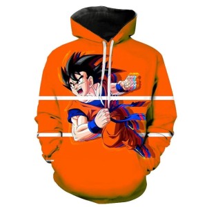 BLUZA 3D dla dzieci DRAGON BALL rozmiar 100-160