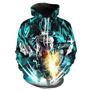 BLUZA 3D dla dzieci DRAGON BALL rozmiar 100-160