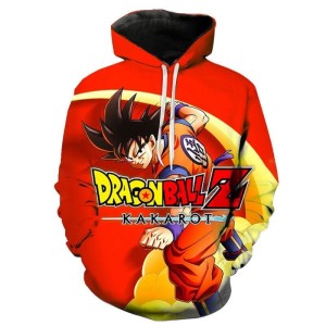 BLUZA 3D dla dzieci DRAGON BALL rozmiar 100-160