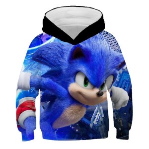 BLUZA 3D dla dzieci SONIC rozmiar 100-160