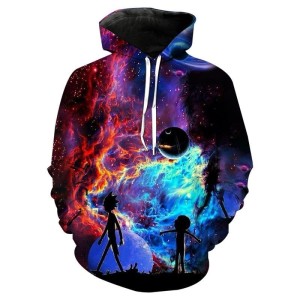 BLUZA 3D dla dzieci RICK AND MORTY rozmiar 100-160