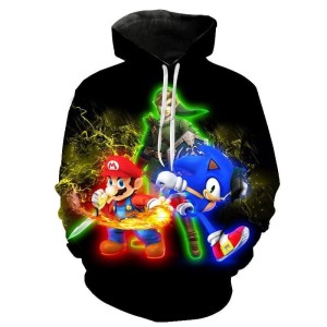 BLUZA 3D dla dzieci SUPER MARIO rozmiar 100-160