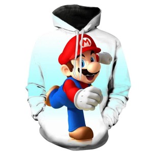 BLUZA 3D dla dzieci SUPER MARIO rozmiar 100-160