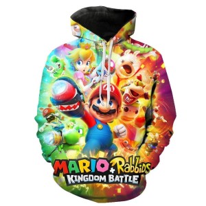 BLUZA 3D dla dzieci SUPER MARIO rozmiar 100-160